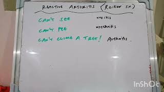 Mnemonic 94 : Reactive arthritis..and more!