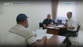 Қорақалпоғистонда оммавий қабуллар