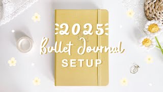 🌼 my 2025 bullet journal setup (+GIVEAWAY!)