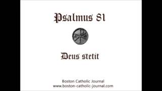 Psalm 81 in Latin