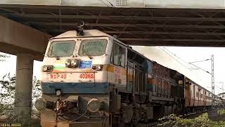 Ludhiana wdp4d emd spotted near Bikaner | the rail juggler | 💥