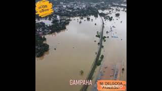 ගම්පහ ගංවතුර ගුවනෙ සිට | Gampaha Floods Areas | Shorts | Mr DELGODA