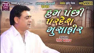 હમ પંછી પરદેશ મુસાફિર | Hum Panchi Pardesh Musafir  |Shailesh Maharaj | Barwala Santwani 2020