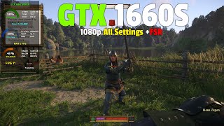 Kingdom Come Deliverance 2  : GTX 1660 SUPER - Tested at 1080p All Settings +FSR