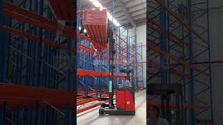 Mobile racking that can be quickly installed#rack #warehouse #mobilerackingsystem #install #Lego