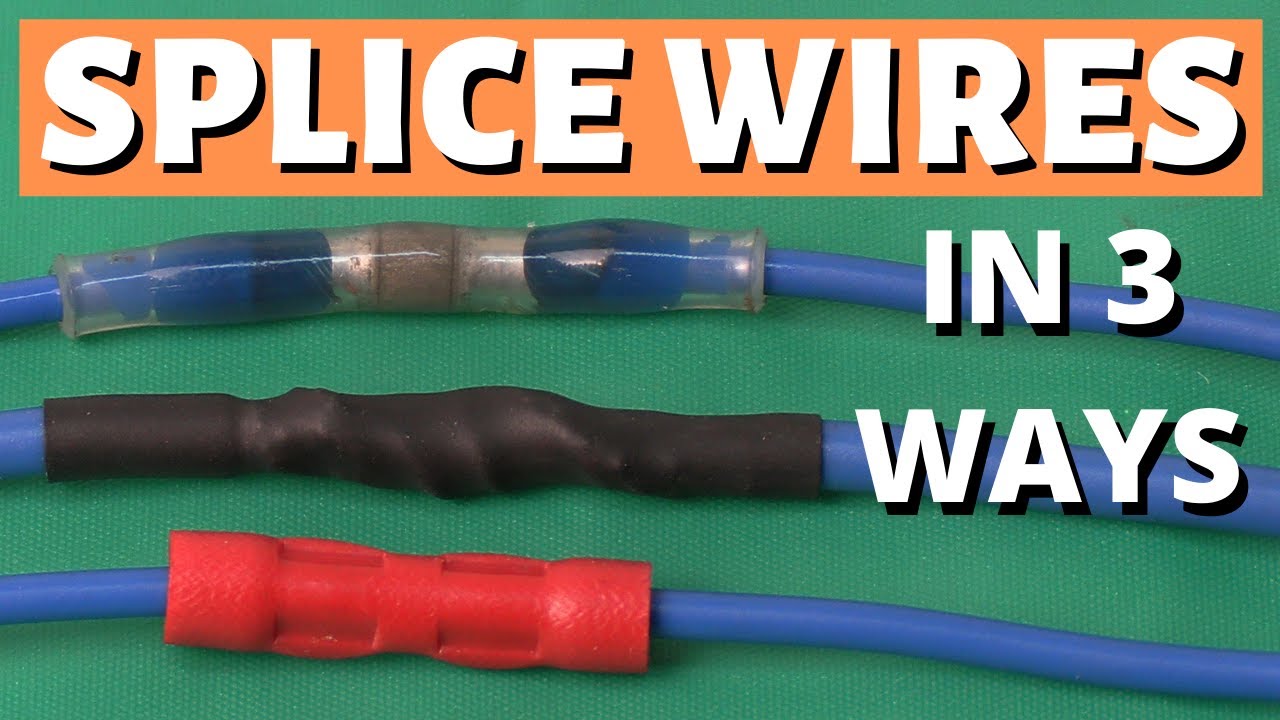 How To Splice Wires - How To Solder, How To Crimp, Wire Connectors ...