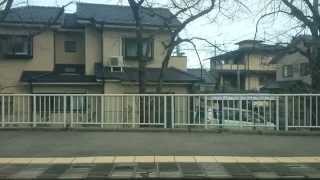 【　車窓　】　阪急　嵐山線　松尾大社駅から嵐山駅  Arashiyama Station from Hankyu Arashiyama Line Matsuo-taisha Station