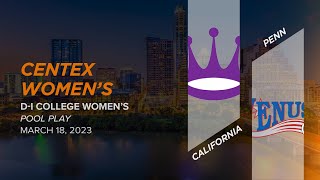 California vs. Pennsylvania | Pool Play | 2023 Women's Centex