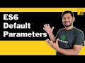 Default Parameters in JavaScript | ES6 | The Complete JavaScript Course | Ep.46