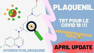 PLAQUENIL (HYDROXYCHLOROQUINE) (COVID19 -2020- )