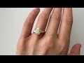 2.23 carat light fancy yellow diamond with baguettes ring style 6013 pierre