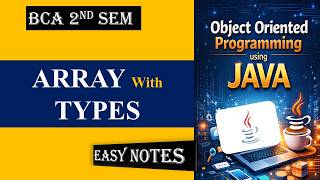 Introduction to array | types of array | Java Programming | One bit extra |hindi