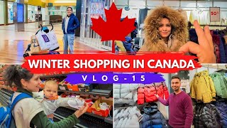 Winter Shopping in Canada | Vaughan mills | Winter Jackets | Vlog 15