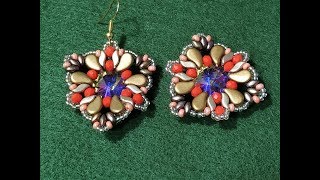 DIY - Earrings Sun - Paisley Stormduo