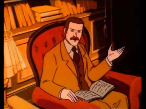 ENGLISH Sherlock Holmes and the Hound of the Baskervilles 1983 cartoon full movie Curse of the Baskervilles