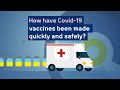 How have Covid-19 vaccines been made quickly and safely? | Wellcome