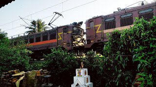 Twins arakkonam WAG-5HA locomotive