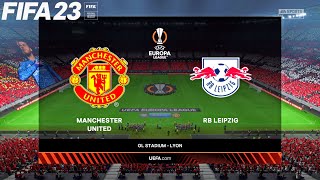FIFA 23 | Manchester United vs RB Leipzig - Europa League UEL - PS5 Full Gameplay