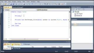 Visual Basic 144 Threading