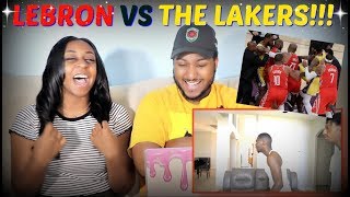 RDCworld1 "How The Lakers Locker Room Was After The Fight" REACTION!!!