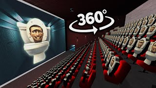 Skibidi Toilet 360° - CINEMA HALL | VR/360° Experience
