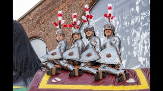 2022 05 29 ROS BEIAARD OMMEGANG 2022 DENDERMONDE Integraal en gesprek Heemskinderen erna.