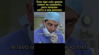 🤣Este doctor salvo una vida por un caramelo  #viral #sabias #pelicula #nosabias #movie