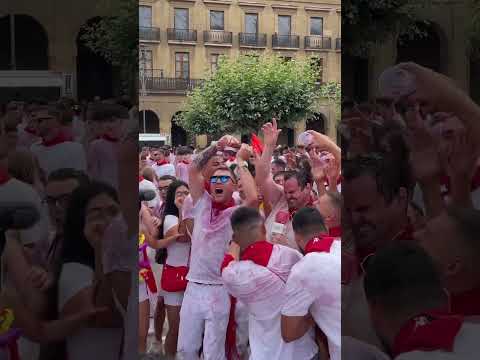 Being A News Reporter During San Fermín… #sanfermin #pamplona #spain ...