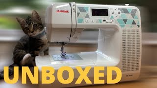 📦UNBOXING hobbycraft Janome HC8100 DC3100 DG8100  #sewing #sewingmachine #AbisDen