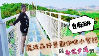 大叔太太 跑到深山裡喝咖啡☕ 台南玉井 【魔法森林景觀咖啡小餐館】