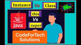🔥 Static vs Instance vs this vs super – Java Interview Simplified 🔥