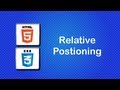 HTML5 and CSS3 Beginner Tutorial 34 - Relative postioning