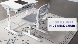 DESK-V201G-CH Kids’ Height Adjustable Ergonomic Chair by VIVO