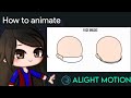 How to animate Face Mask in Alight Motion || Gacha Stu-Club Tutorial ||