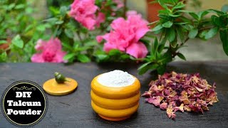 Homemade Natural Talcum Powder For Men \u0026 Women (No Talc \u0026 100 % Safe) - Smells Amazing!