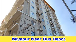 Brand New 2BHK \u0026 3BHK Flats For Sale in Miyapur Near Bus Depot - Gated Community