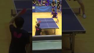 丹羽選手と酒井選手の練習動画3