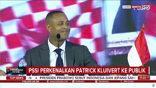 Puji STY, Patrick Kluivert Juga ingin Menang dan Tampilkan Sepak Bola Atraktif | Beritasatu