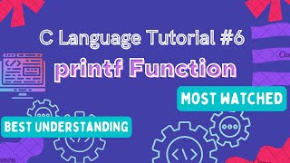 printf Function : C Language Tutorial (Hindi) #6