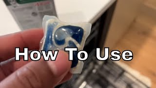 How To Use Cascade Platinum Dish Washer Cleaner