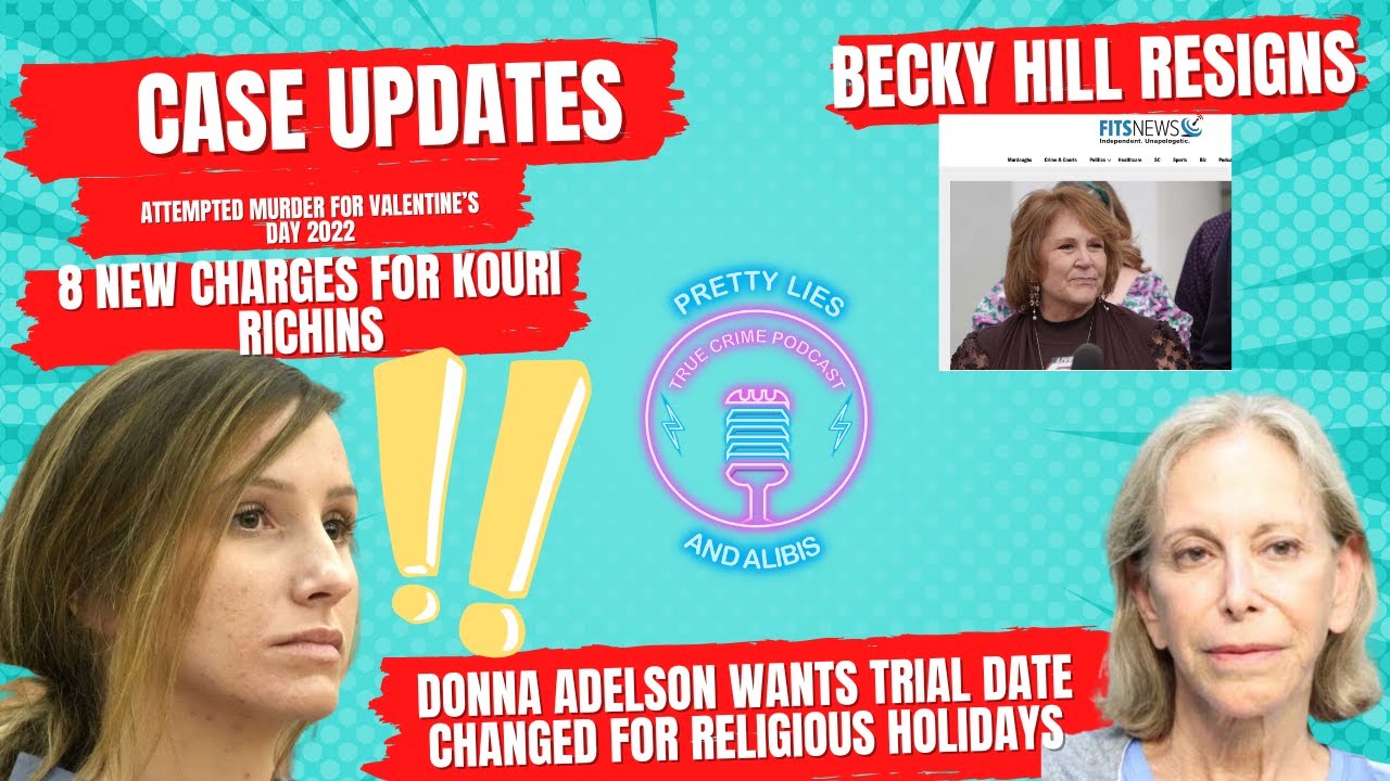 Kouri Richins Hit With 8 New Charges, Donna Adelson Update, & Becky ...