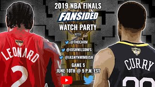 2019 NBA Finals:  Golden State Warriors vs. Toronto Raptors (Game 5)