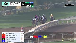 Santa Anita Park - Carrera 6 ( Joe Hernandez Stakes Gr 3 ) - 28 de Diciembre 2024