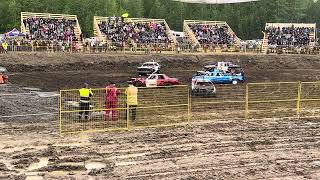 Crash for cash HEAT 3 full-size CARS 2024, Slave Lake Alberta (june15)