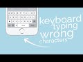 How to Fix Keyboard Typing Wrong Characters on iPhone (tutorial)