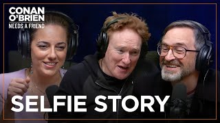 Conan’s Embarrassing Selfie Story | Conan O'Brien Needs A Friend