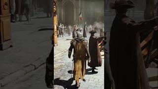 زنده بودن انقلاب فرانسه توی اساسین یونیتی چقدر خوبه 4k 60FPS #game #asmr #assassinscreed #shorts