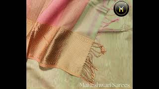 Maheshwari Cotton Silk Sarees from Maheshwar, MP | MY VASTR | #maheshwarisilksaree #maheshwarisilk