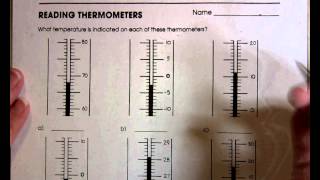 Reading Thermometers