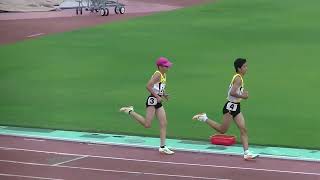 20220717北九州市中学陸上 男子3000m決勝第1組